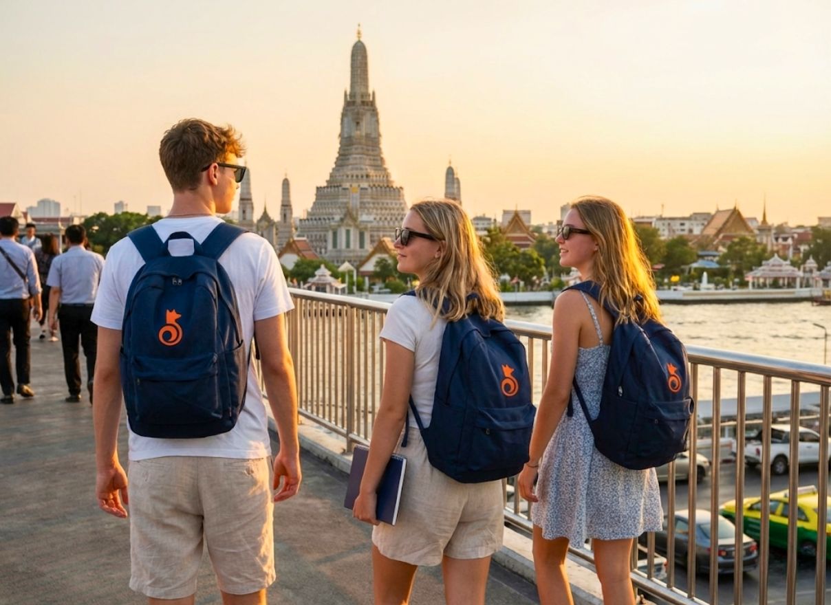 Bangkok Vibes: Inglese tra Templi e Grattacieli