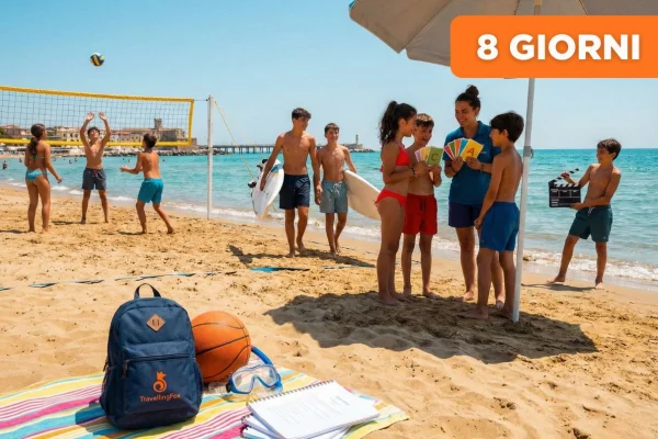 ANZIO 5 CAMP UN SOLO MARE 8gg.